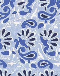 RAMPURA DELFT by  Schumacher Wallpaper 