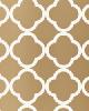 Schumacher Wallpaper MORROCO ANTIQUE GOLD