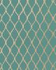 Schumacher Wallpaper VALENCIA TURQUOISE