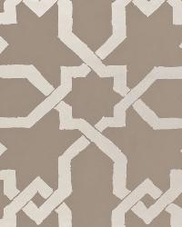 CORDOBA TAUPE / SILVER by  Schumacher Wallpaper 