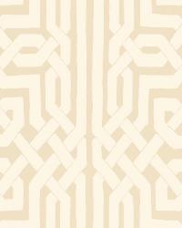 MALAGA FLAX by  Schumacher Wallpaper 