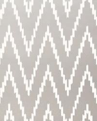 KASARI IKAT SILVER by  Schumacher Wallpaper 