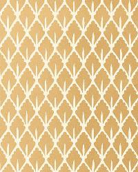 MUGHAL LEAF BURNISHED GILT by  Schumacher Wallpaper 