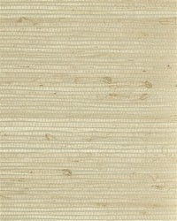 NS-7024 Pearl White Heavy Jute Natual Grasscloth by   