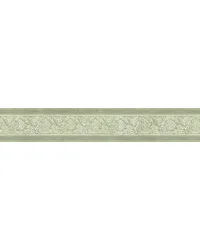 Carved Floral Border Green by   