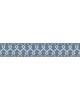 York Wallcovering Scalloped Ribbon Border Blue