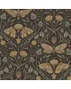 York Wallcovering Mystic Moth Black