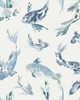 York Wallcovering Koi Blue