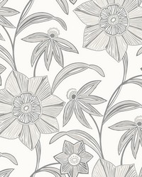 Star Flower Charcoal by   