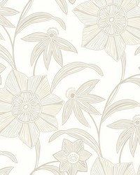 Star Flower Beige by   