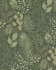 York Wallcovering Ängslycka Dark Green