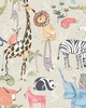 York Wallcovering Safari Animals Beige