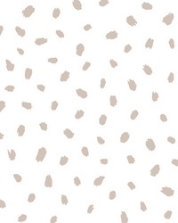 Animal Spots Taupe by   