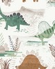 York Wallcovering Prehistoric Dino Green