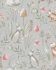 York Wallcovering Forest Animals Grey