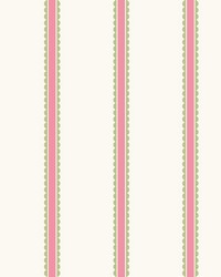 Bobbin Stripe Fuchsia by   
