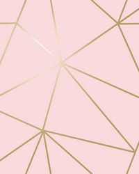 Metallic Geo Pink by   