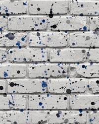 Splatter Wall Grey by   