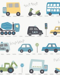 Road Traffic Blue by   