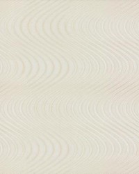 Ocean Swell Wallpaper Cream White by   