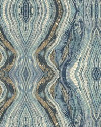 Kaleidoscope Wallpaper Blue by   