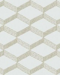 Palisades Paperweave Wallpaper Beige White by  S Harris 