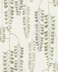 Deco Wisteria Wallpaper Cream Gold by   