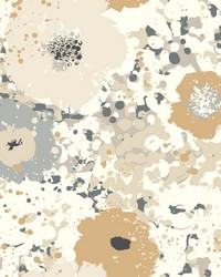 Spontaneity Wallpaper - Metallics Blacks by   