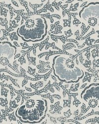 Fontaine Wallpaper Blue Gray by   