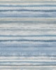 York Wallcovering Fleeting Horizon Stripe Wallpaper Blue 