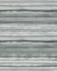 Fleeting Horizon Stripe Wallpaper Grey by   