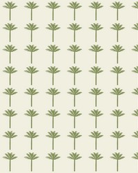 Palm Bay Wallpaper Green by   