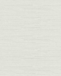 Ribbon Bamboo Wallpaper White Silver by   