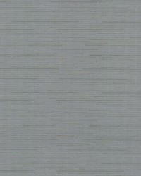 Ribbon Bamboo Wallpaper Blue Silver by  Lee Jofa 