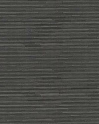 Ribbon Bamboo Wallpaper Black Silver by   