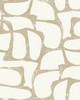 York Wallcovering Craftsman Geometric White & Gold