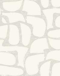 Craftsman Geometric White & Soft Grey by   