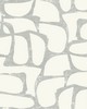 York Wallcovering Craftsman Geometric White & Silver