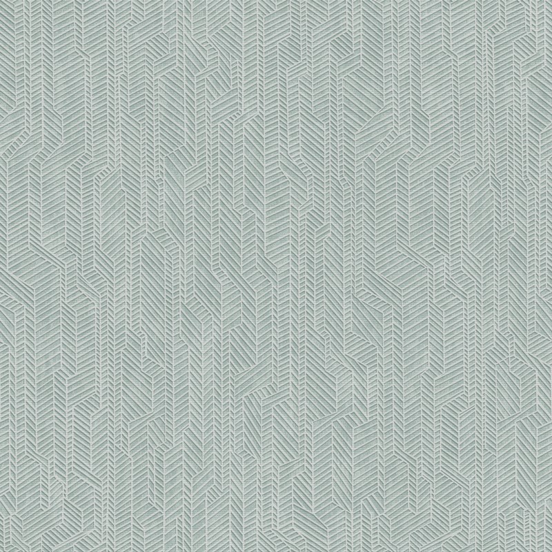 York Wallcovering Metropolis Geometric Wallpaper Teal Wallpaper