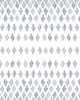 York Wallcovering Diamond Ombre Wallpaper Navy/White
