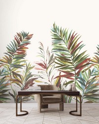 Swaying Palms Rouge & Mink by   