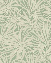 Floral Canopy Olive by   