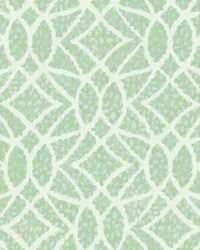 Boxwood Garden Wallpaper Teal by   