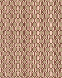 Bee Sweet Wallpaper Red by  York Wallcovering 
