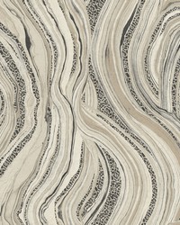 Streaming Cheetah Wallpaper Linen by   