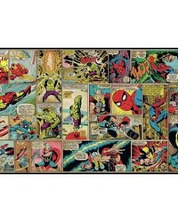 MARVEL CLASSICS COMIC PANEL MURAL 6 X 10.5  ULTRASTRIPPABLE by   