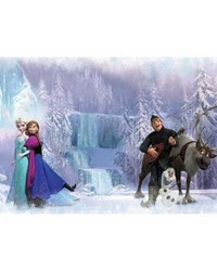 FROZEN CHAIR RAIL PREPASTED MURAL 6 X 10.5  ULTRASTRIPPABLE by   