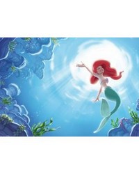 DISNEY PRINCESS THE LITTLE MERMAID PART OF YOUR WORLD XL CHAIR RAIL PREPASTED MURAL 6 X 10.5  ULTRASTRIPPABLE by   