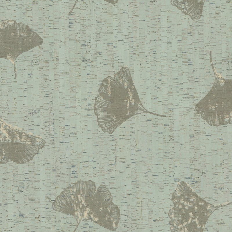 York Wallcovering Gingko Wallpaper Greens Wallpaper