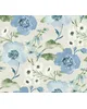 York Wallcovering Evelyn Blue